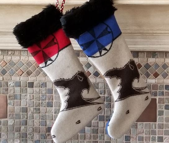 Buffalo Christmas stockings